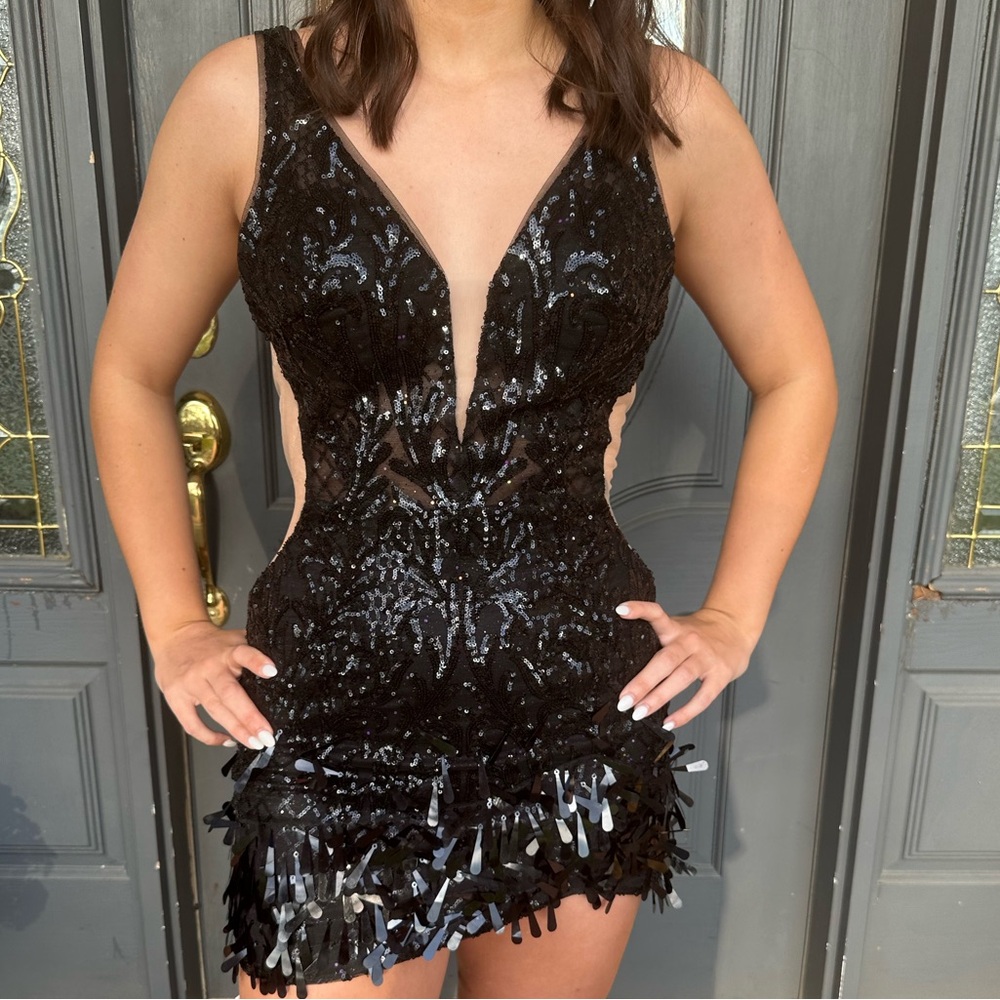 Black Amarra formal dress